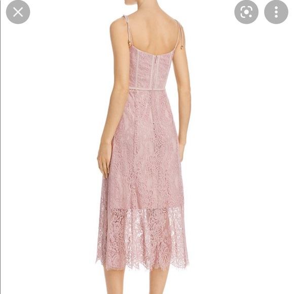 KEEPSAKE the Label Dresses Keepsake Sense Lace Midi Dress With